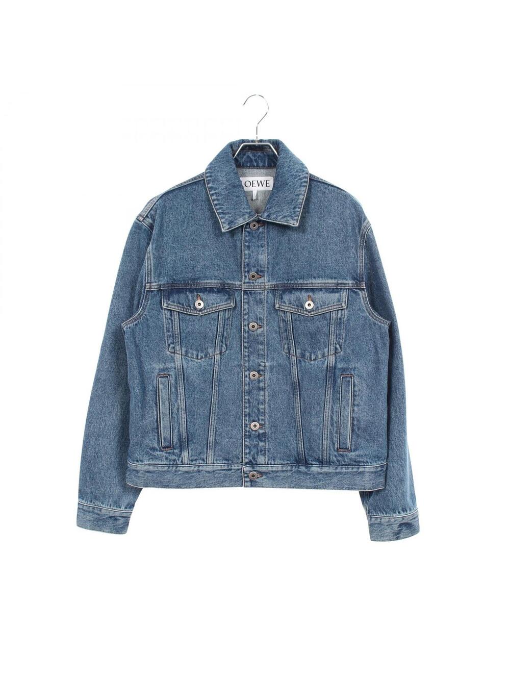 Loewe Anagram Denim Jacket Cotton Navy #361585L13B